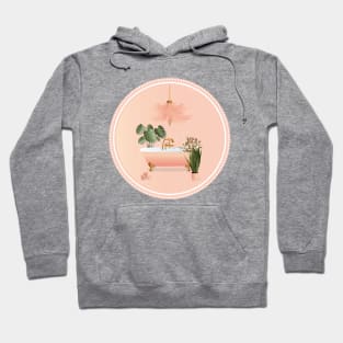 Pastel Pink & Green Bathroom | Bubble Bath Hoodie